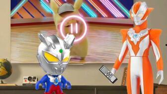 奥特曼小视频,守护地球的英勇战士