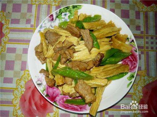 腐竹炒肉视频,腐竹炒肉，营养与口感的双重享受